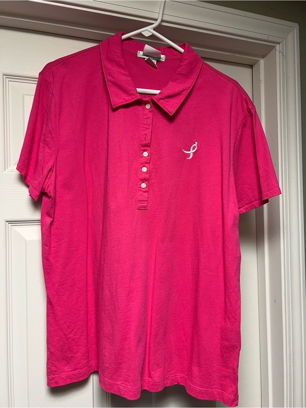 Women's Hot Pink Susan G. Komen Polo Top